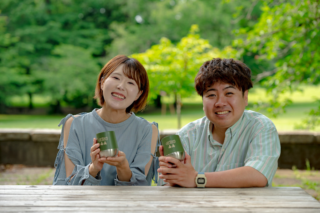 オトナの麦ジュースを入れて乾杯したい「タンブラー」